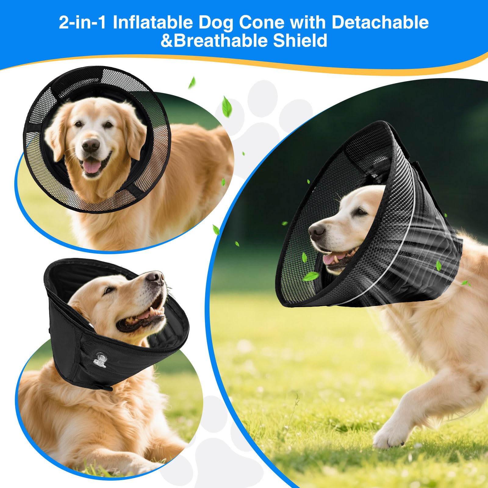 AnimaCure inflatable cone with pump use highlights easy inflation