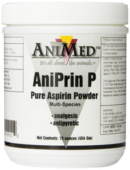ANIMED Aniprin P EQ Aspirin 16oz bottle with clear label for home use