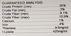 ANIMED Horse Brewers Yeast Supplement being poured for easy daily dosing.