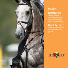 ANIMED Remission 10 lb bag back, emphasizes product details for easy daily use.