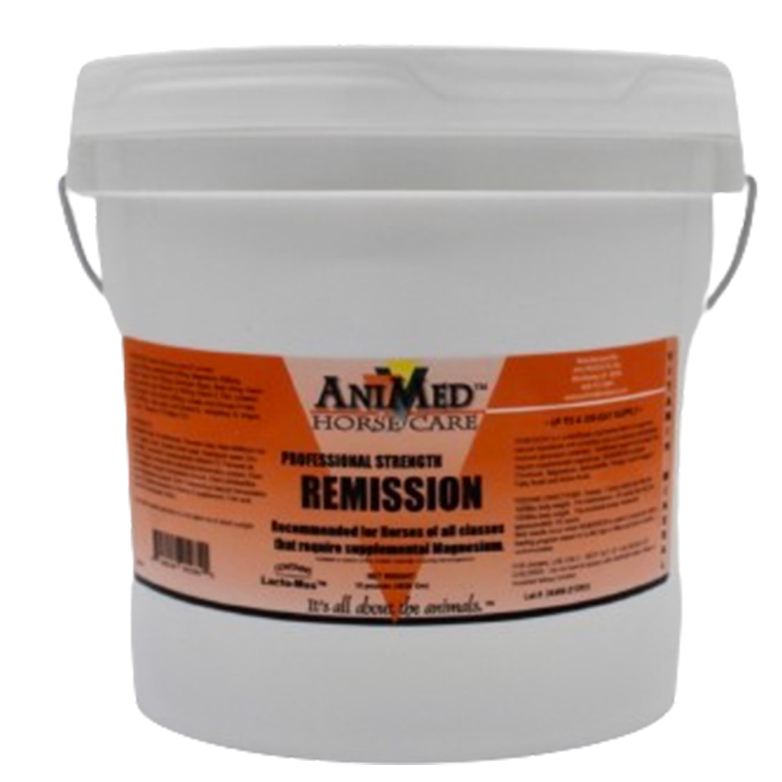 ANIMED Remission 10 lb bag front, highlighting premium pet wellness support for daily care.