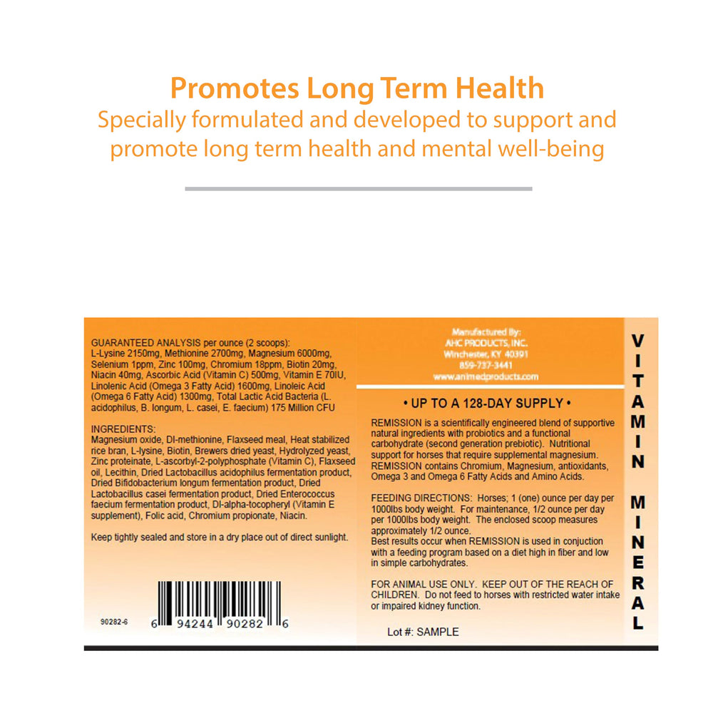 ANIMED Remission 10 lb bag shown with a dog bowl, illustrating easy at-home feeding.