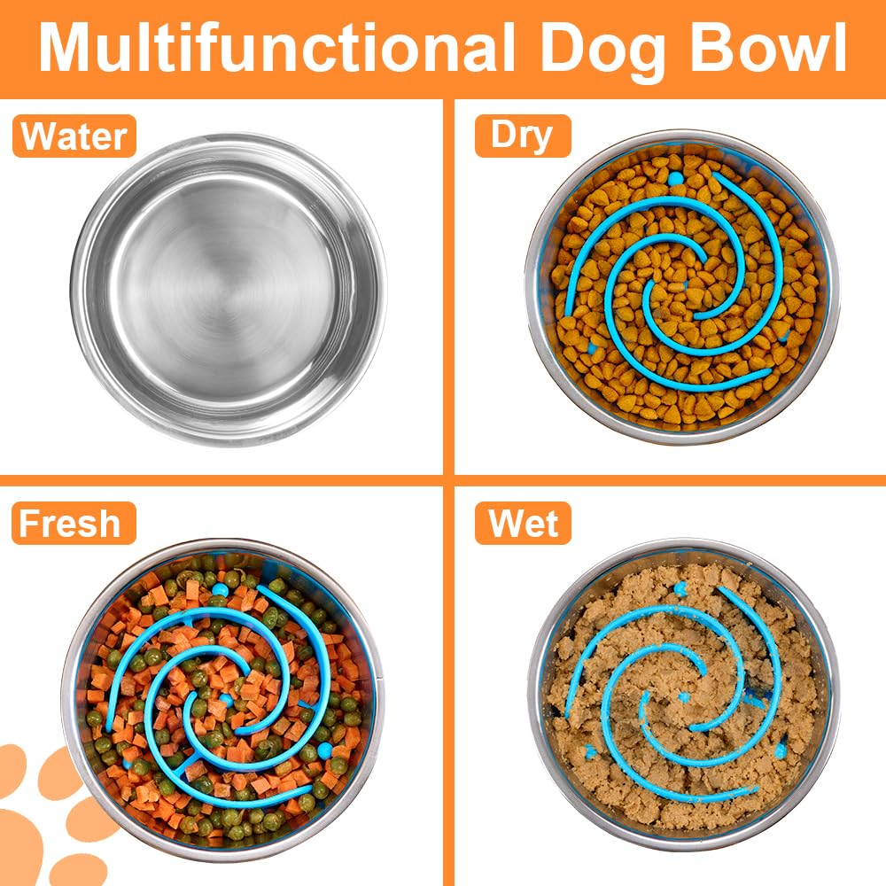 Animire BPA-free slow feeder insert demonstrates pet-safe feeding aid.