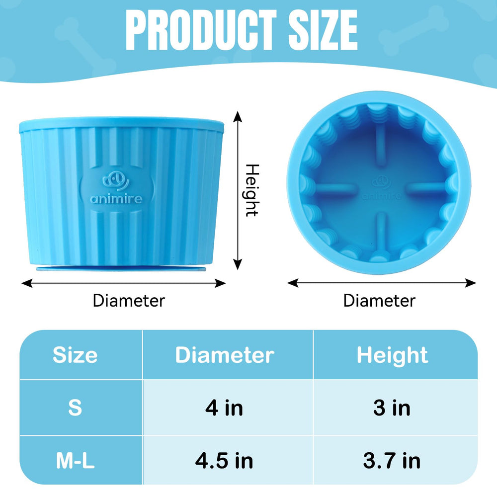 Animire dog lick bowl suitable for dogs of all sizes for inclusive feeding.