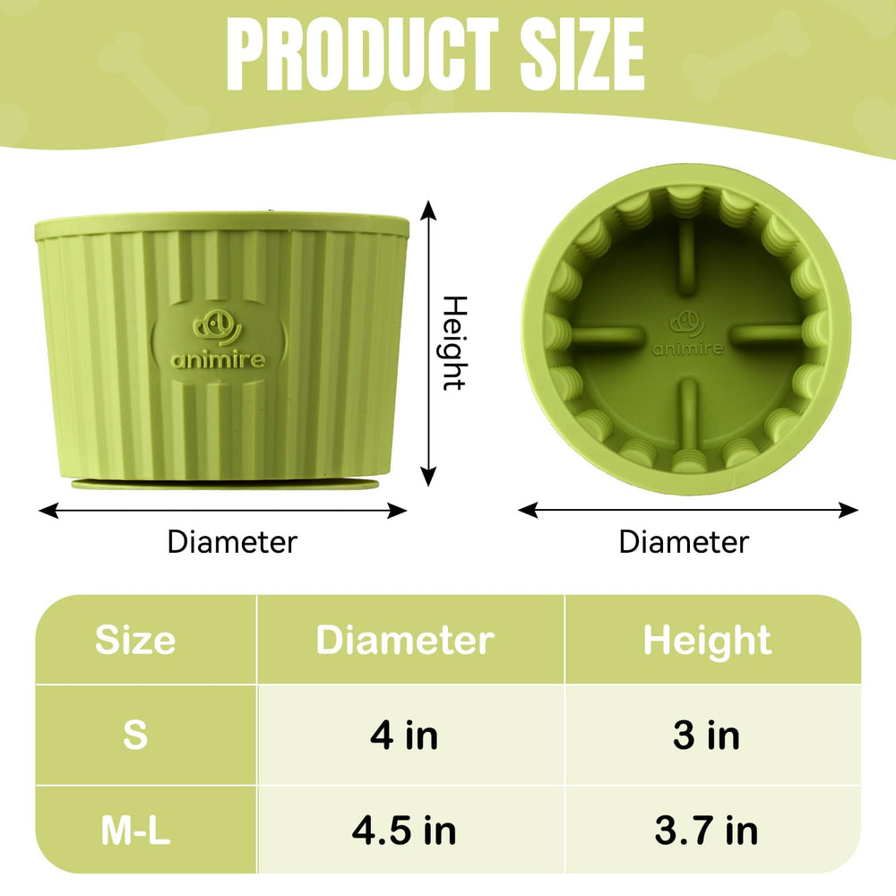 Animire textured surface aids oral cleanliness and fresh breath.