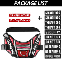 Animire patches set 'DO NOT PET' close-up communicates a safety cue.