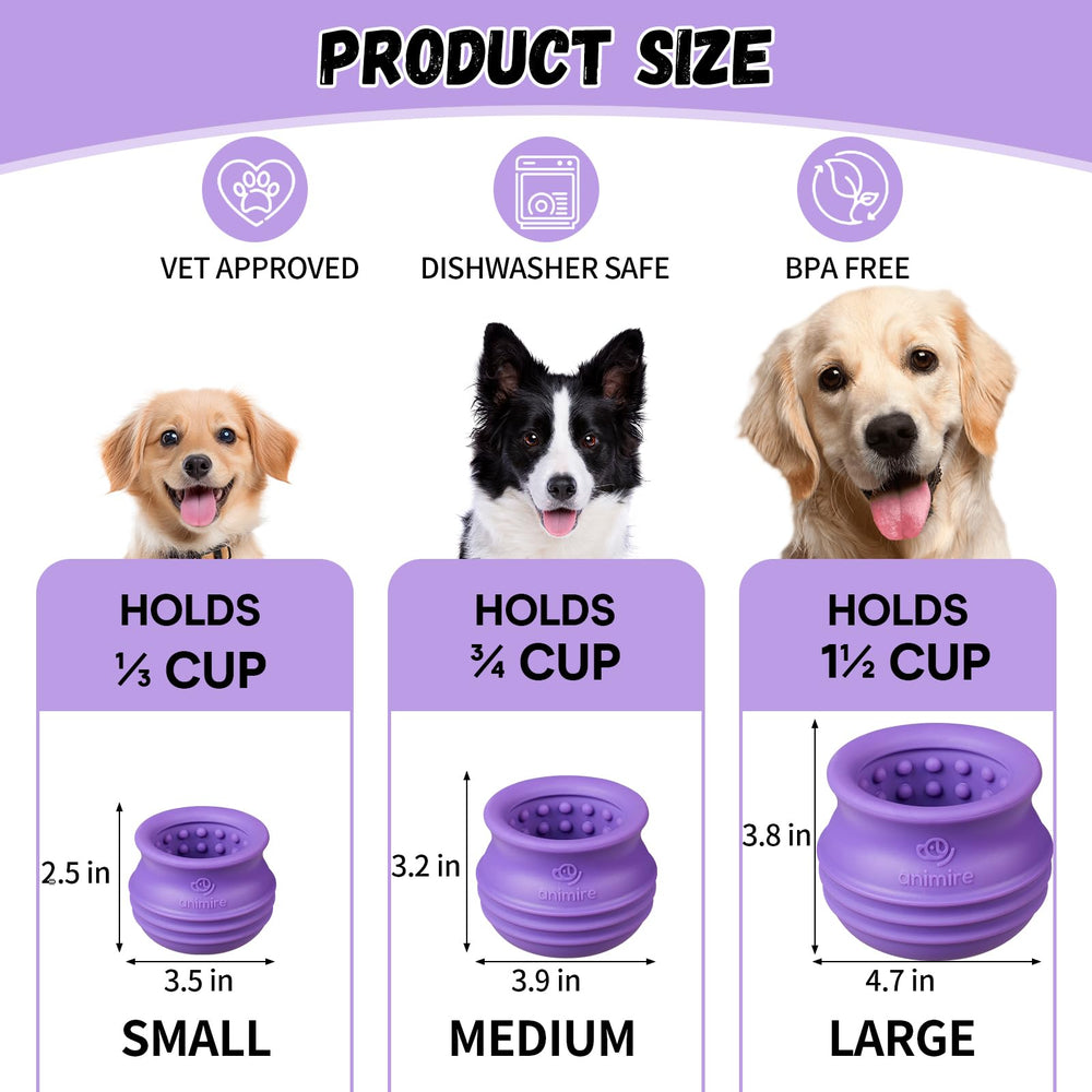 Animire fetch toy with wobble encourages active fetch and agility training.