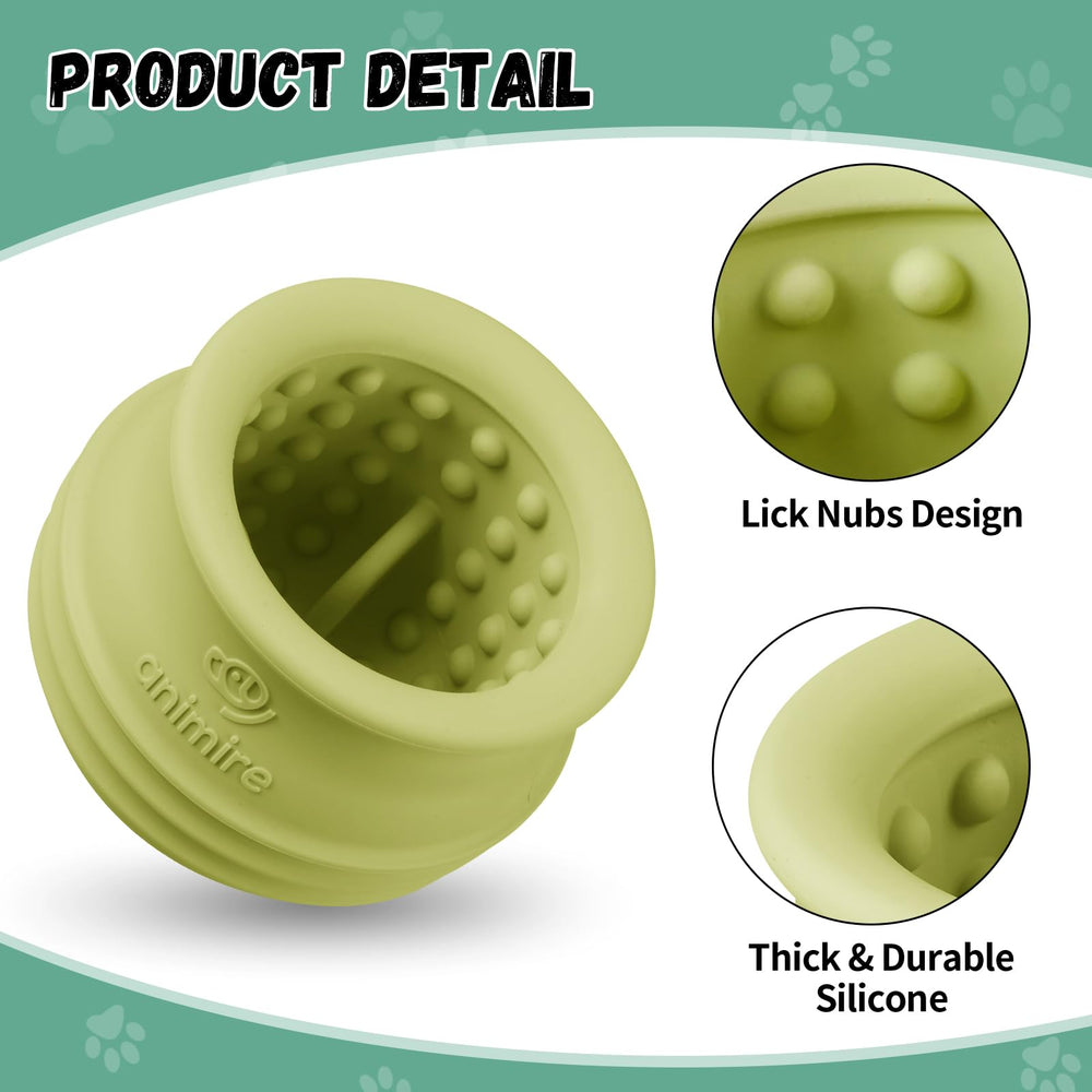 Animire treat-dispensing dog toy dishwasher-safe simplifies cleanup after play.