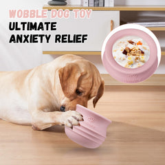 Animire Treat Dispensing Dog Toy pink freeze-treats design delivers cool, longer-lasting licking sessions.