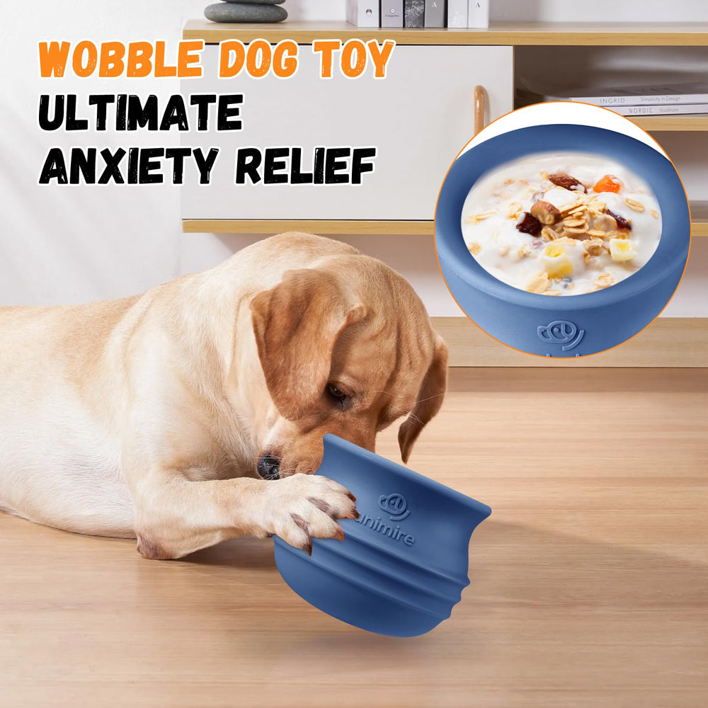 Animire treat-dispensing toy freeze demonstrates frozen treats for cooling and extended licking
