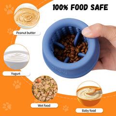 Animire treat-dispensing toy mental enrichment highlights puzzle play for problem-solving