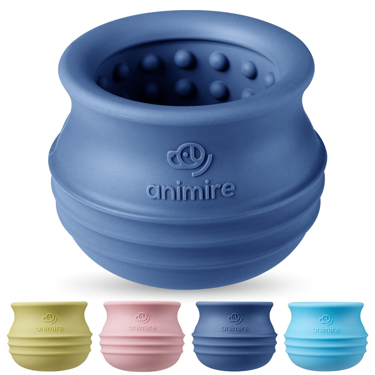 Animire treat-dispensing toy wobble shows engaging wobble for interactive feeding sessions