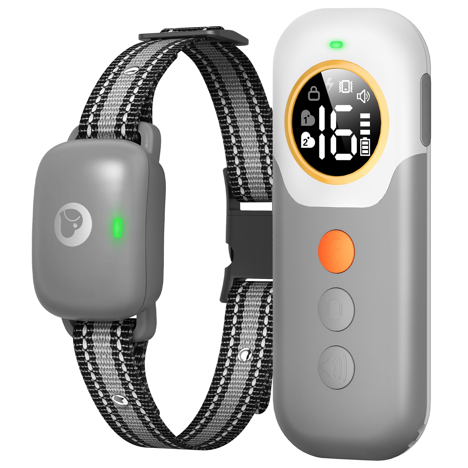 Animoul dog shock collar 2600ft range enables versatile indoor outdoor training.
