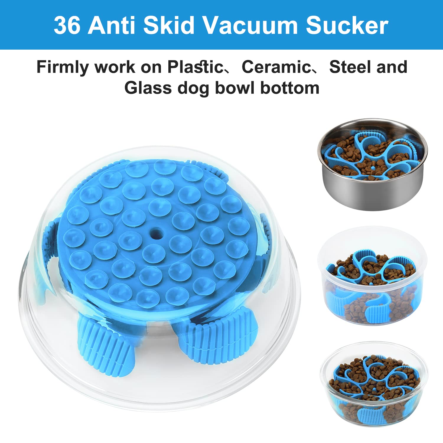Anipaw silicona grado alimentario, apta para alimentos secos y húmedos.