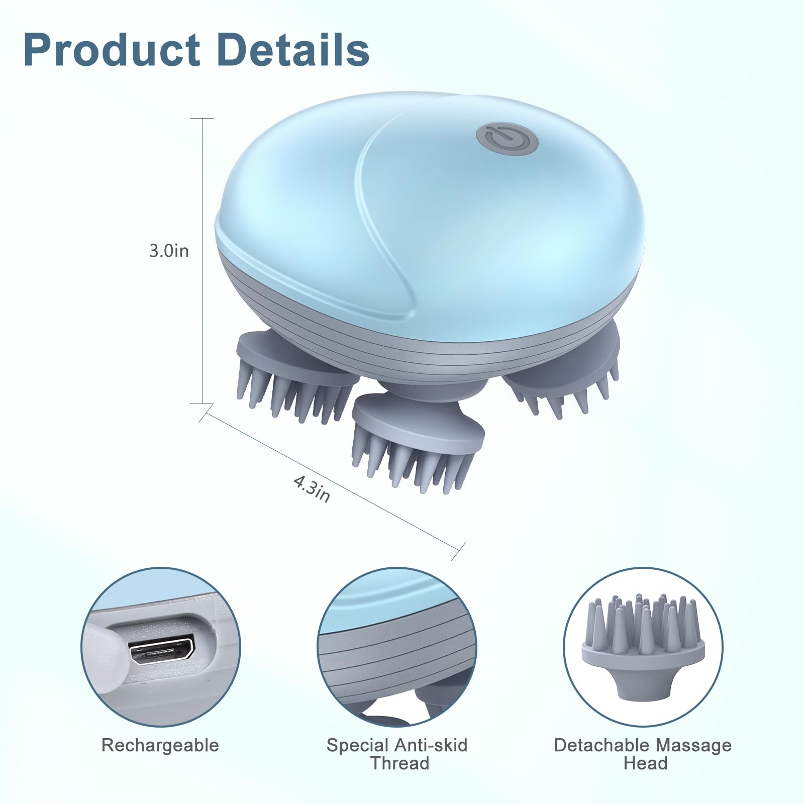 Ankilo pet massager supports bonding during grooming.