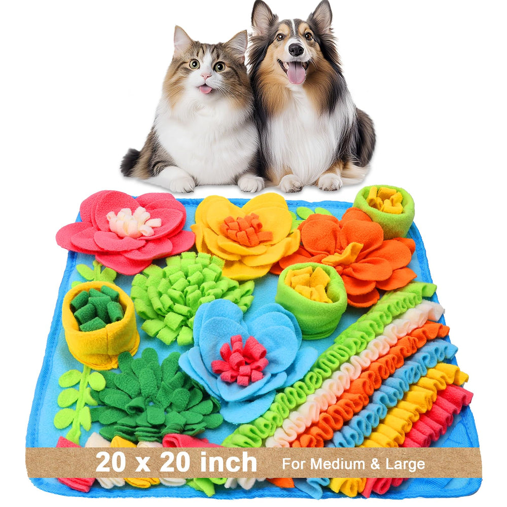 Ankilo Snuffle Mat soft felt texture for gentle nose contact and comfort.
