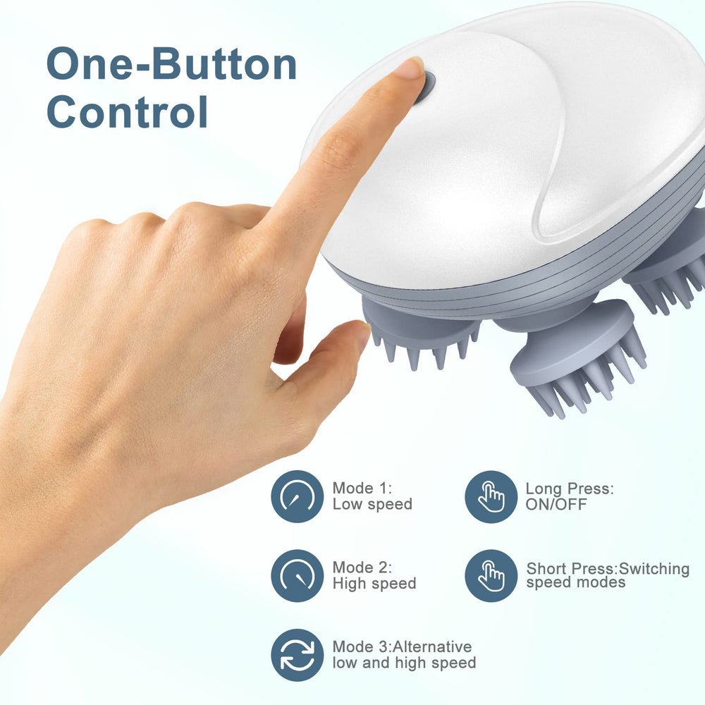 Ankilo massager with three modes for adjustable comfort during pet massage