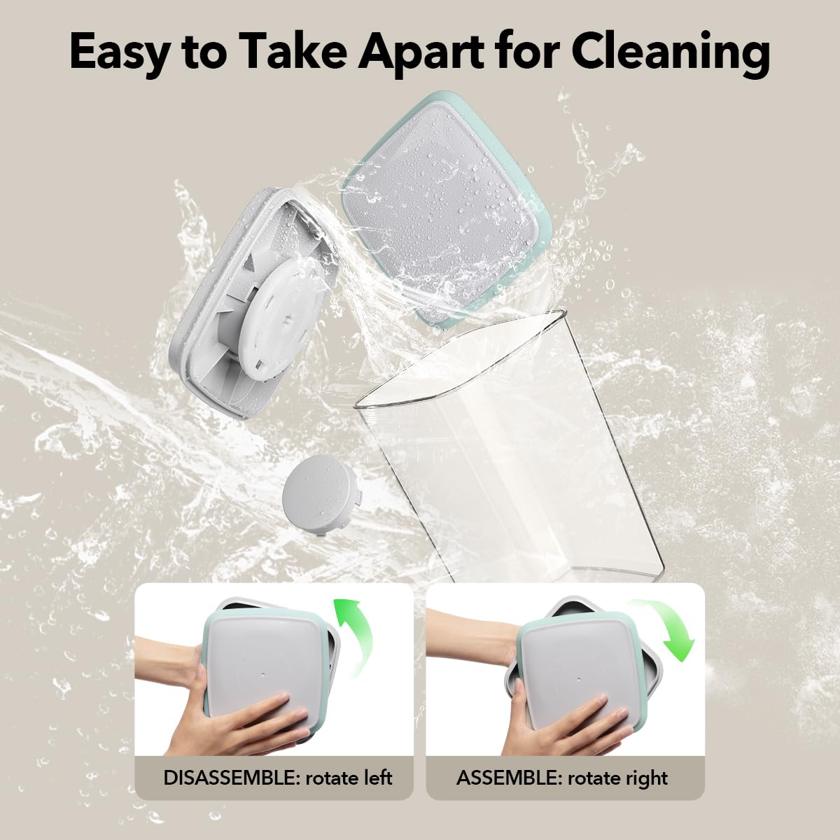 Ankou 130ml measuring scoop included for precise portions
