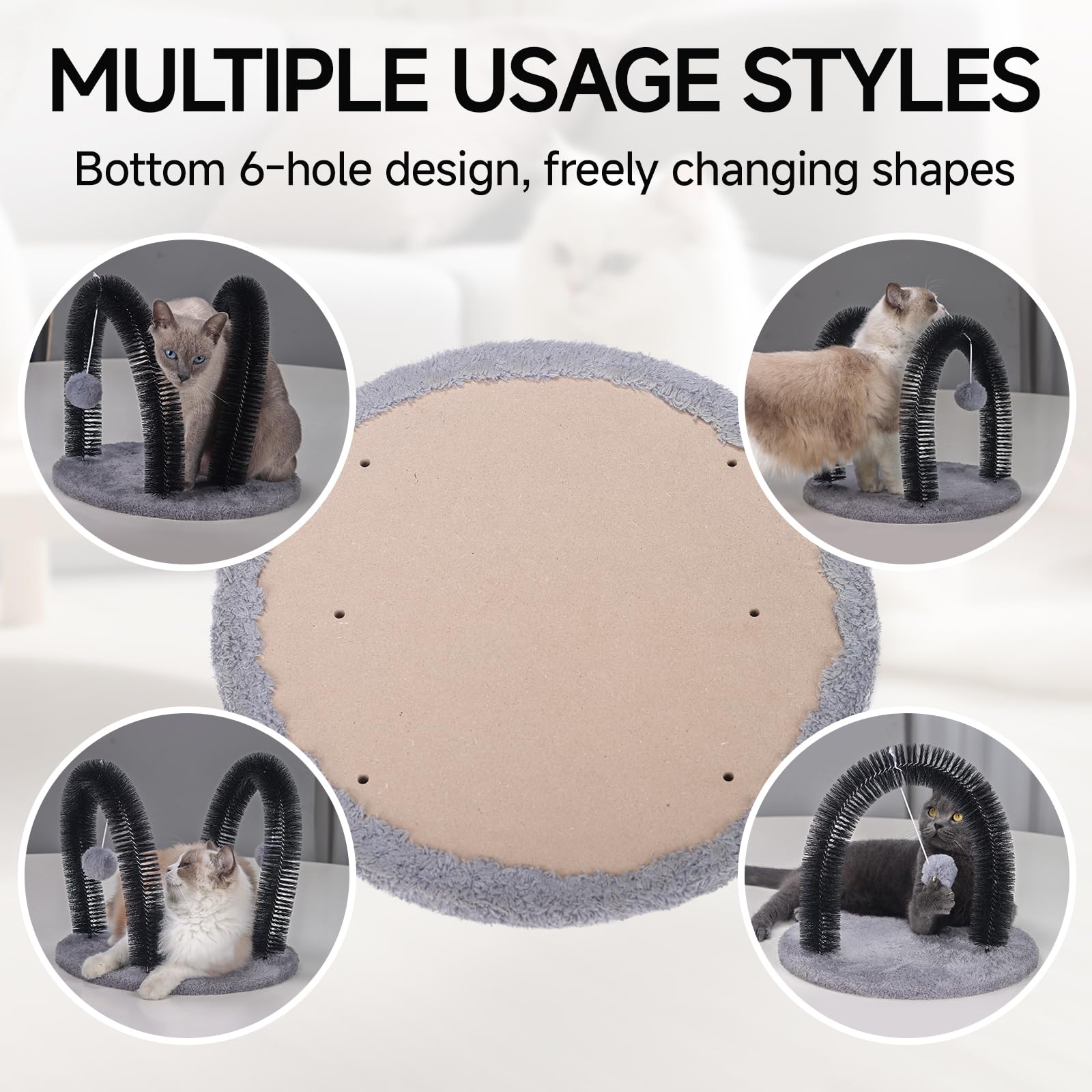 Ankuliy Anti-slip Base prevents movement on smooth floors.
