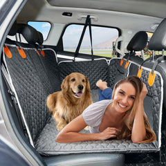 ANOSOSPECIAL back seat extender bed showing wide sleeping area for travel