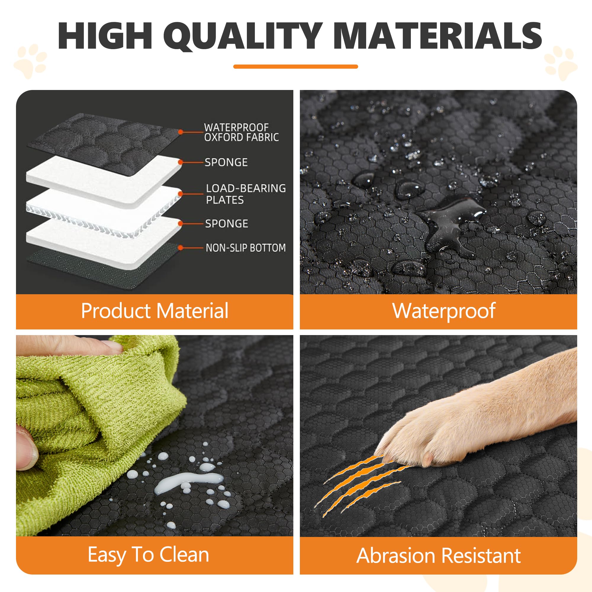 ANOSOSPECIAL breathable mesh windows promote airflow for pets
