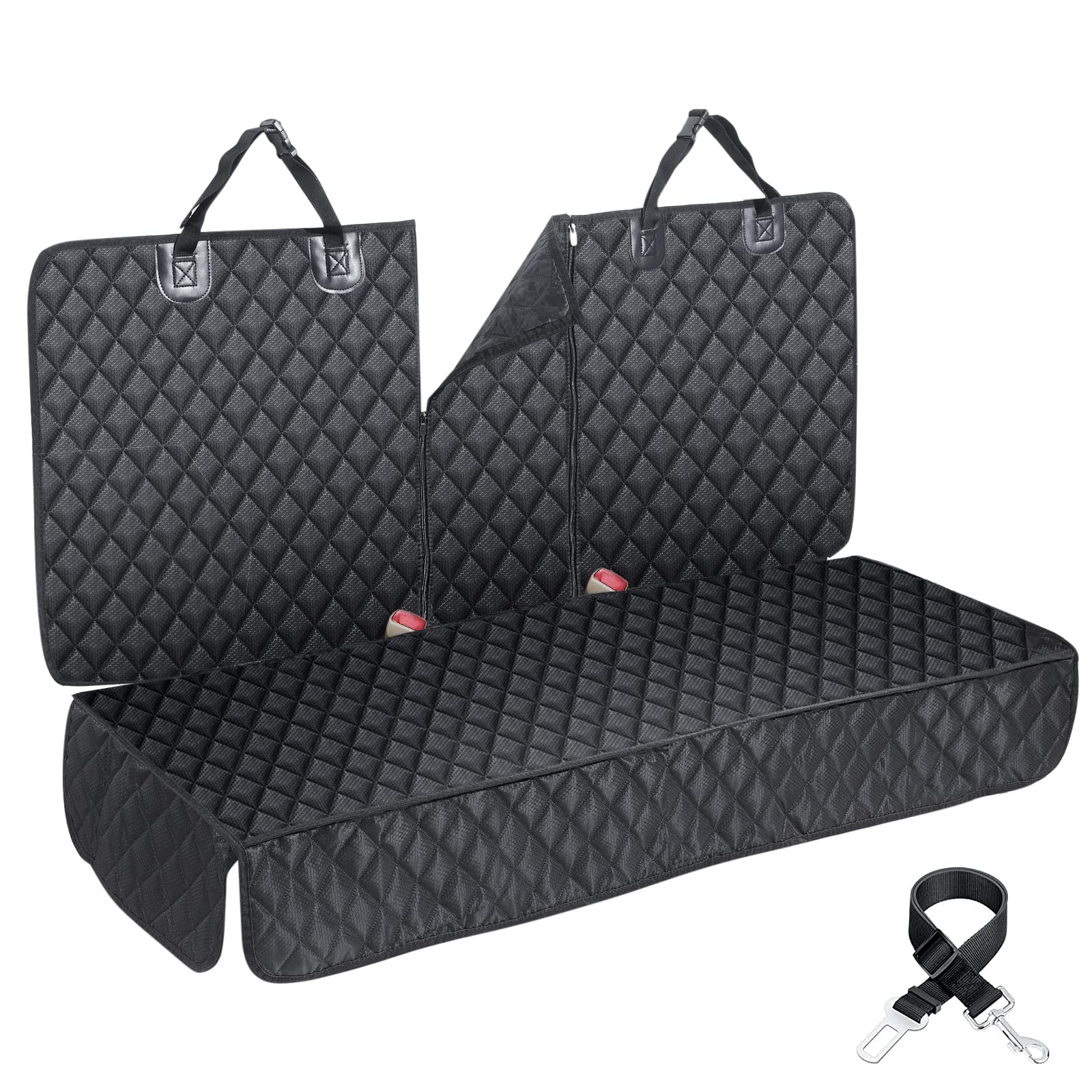 ANOSOSPECIAL dog car seat cover backseat non-slip keeps pets secure during travel