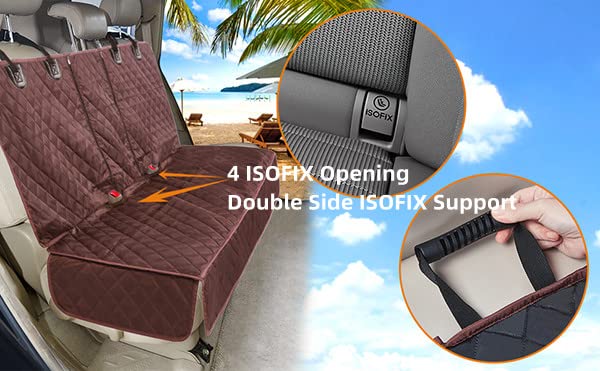 ANOSOSPECIAL easy-install straps secure around headrests in seconds.