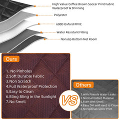 ANOSOSPECIAL waterproof four-layer fabric withstands spills and messes.