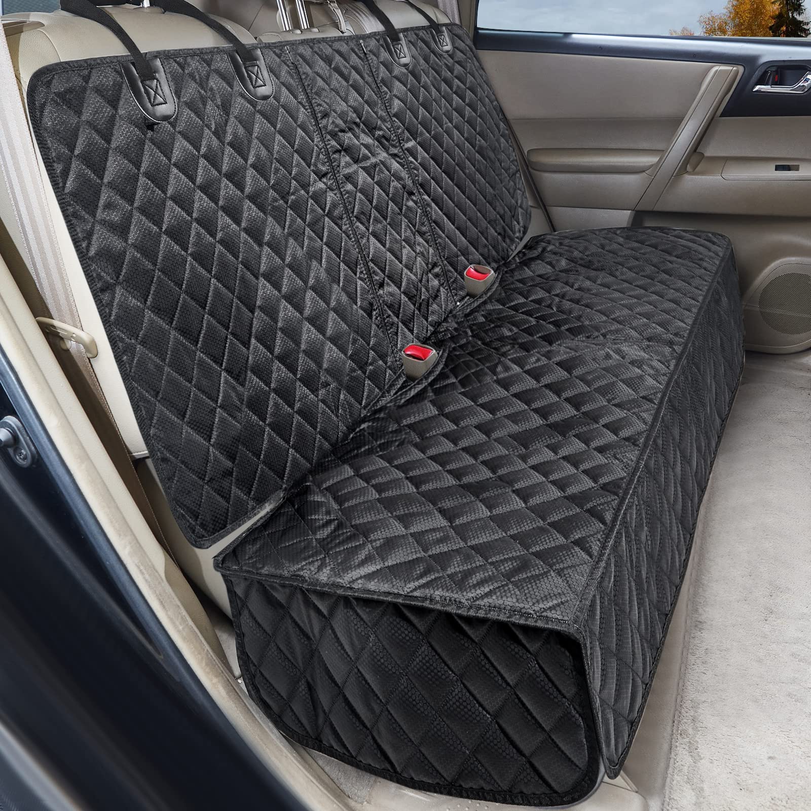 ANOSOSPECIAL heavy-duty scratch-proof material guards seats from wear and claws