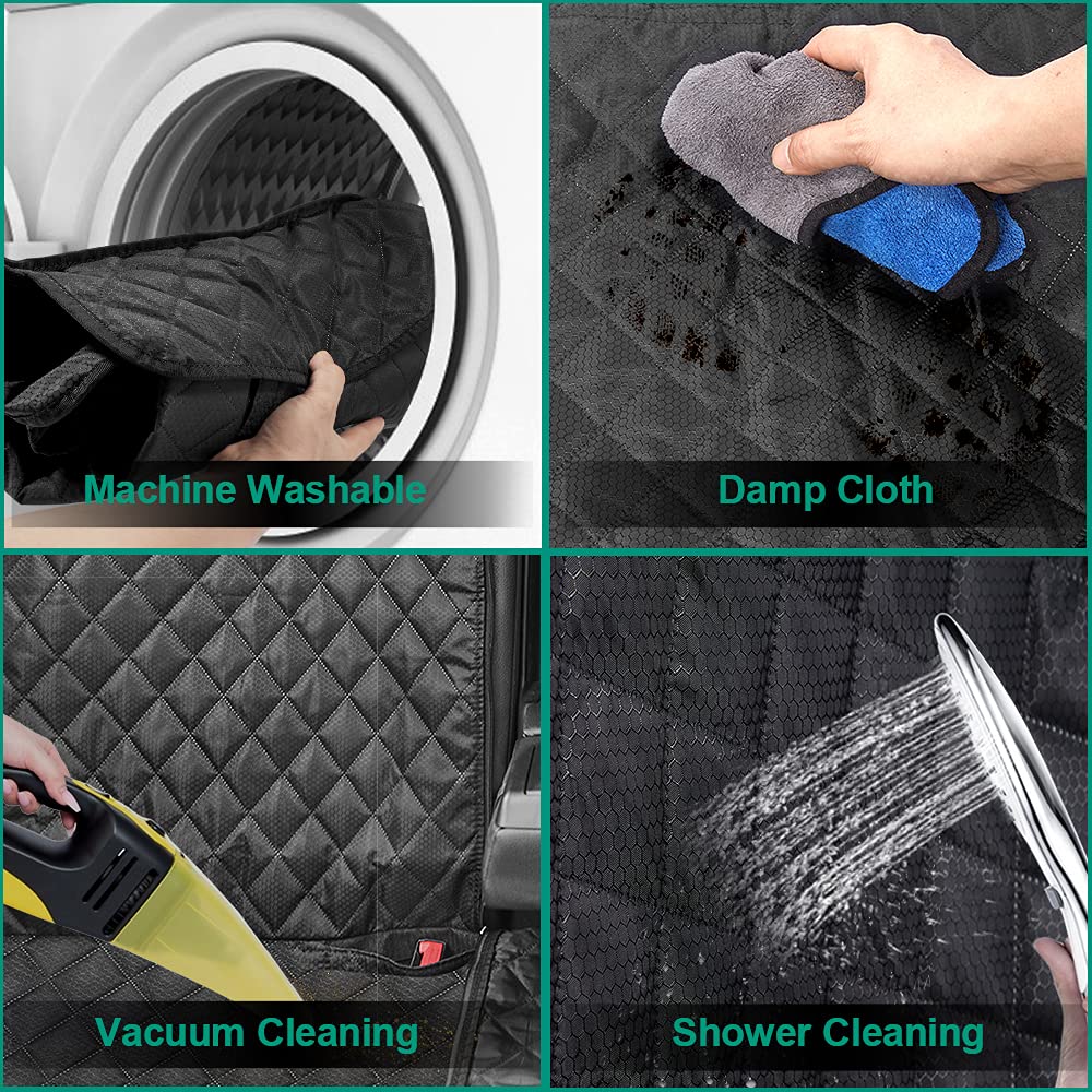ANOSOSPECIAL universal-fit backseat cover adapts to most vehicles.