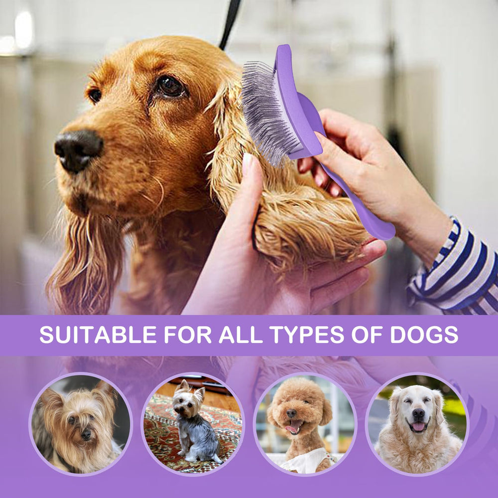 Anrundar long-coat grooming session smooths fur and speeds prep