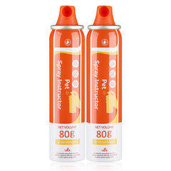 ANSJDH dog corrector spray bottle close-up for quick attention interruption and calm training