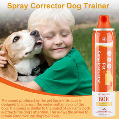 ANSJDH dog corrector spray held for easy application during on-the-go training