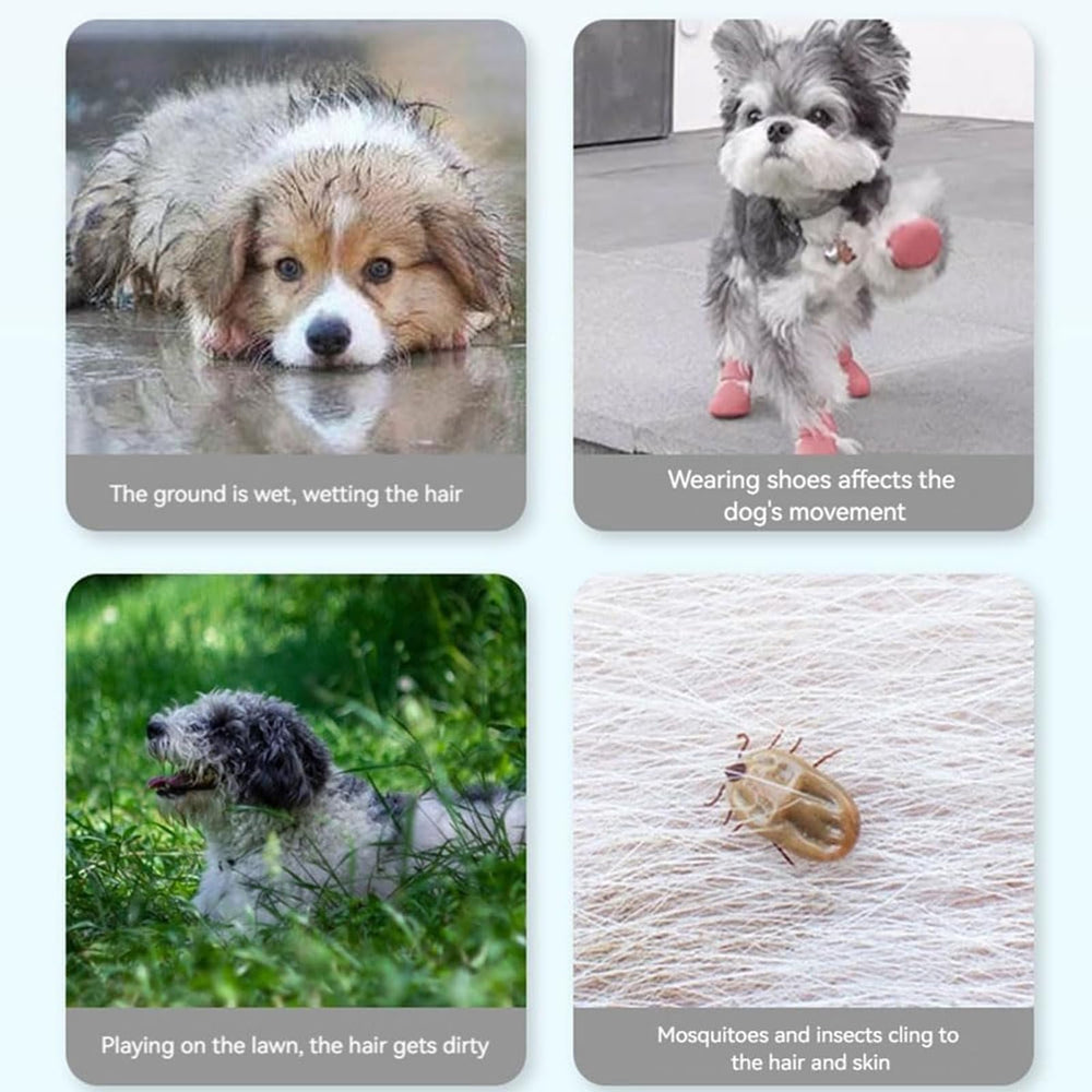 Anti Dirt Pants for Dogs all-weather use for rain and snow days