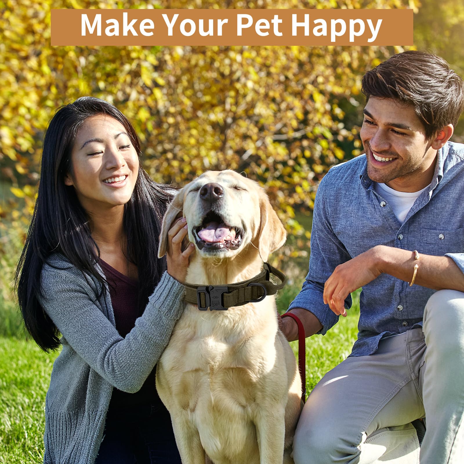 Antswish dog-collar size-range-l fits small to large dogs with comfort.