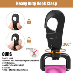 Antswish Tactical dog collar pink padded lining visual emphasizes comfort and reduced chafing during walks.