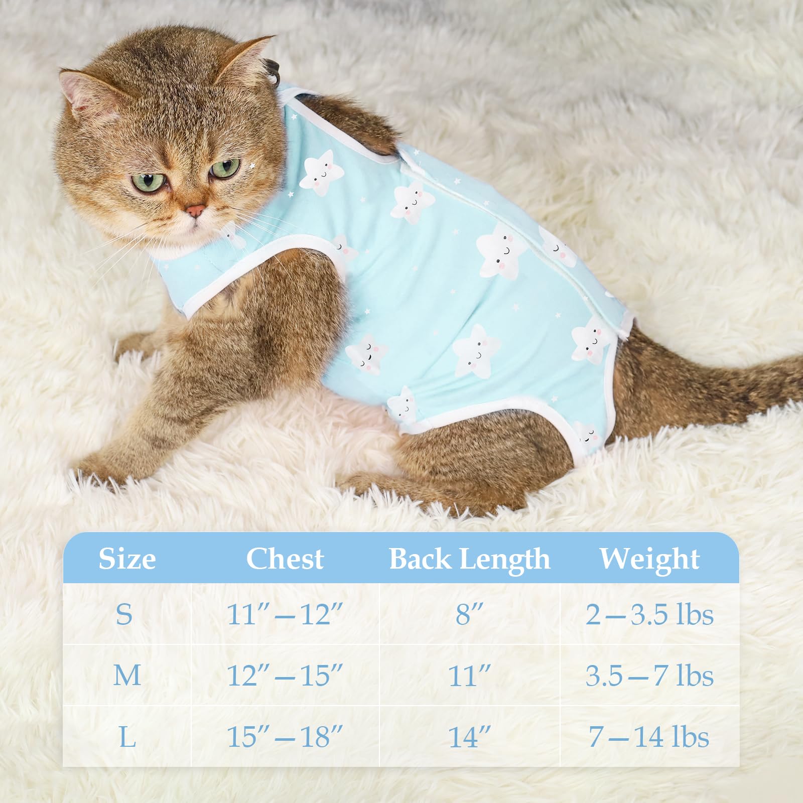 ANWA recovery suit with adjustable neck and back Velcro for a secure fit