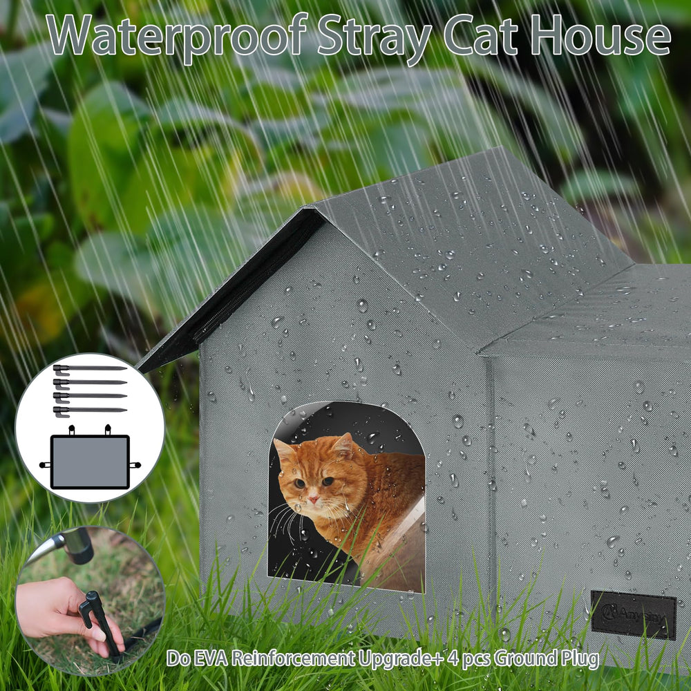 Anysiny modern compact design blends with patios while protecting pets.