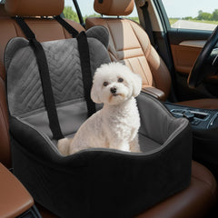 Anywish dog car seat memory-foam-boost delivers elevated comfort for small dogs on drives