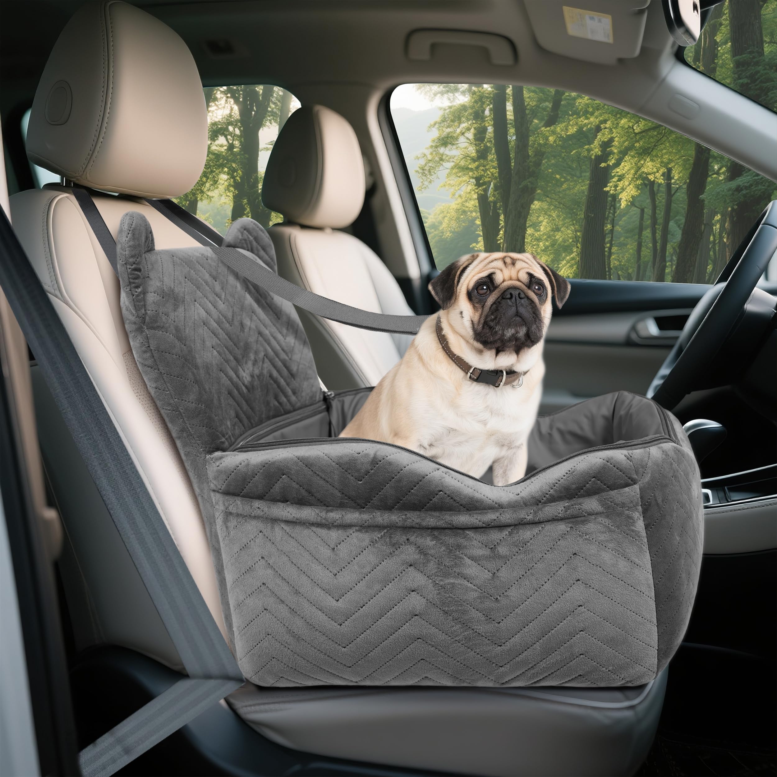 Anywish booster seat designed for quick installation and stable travel setup