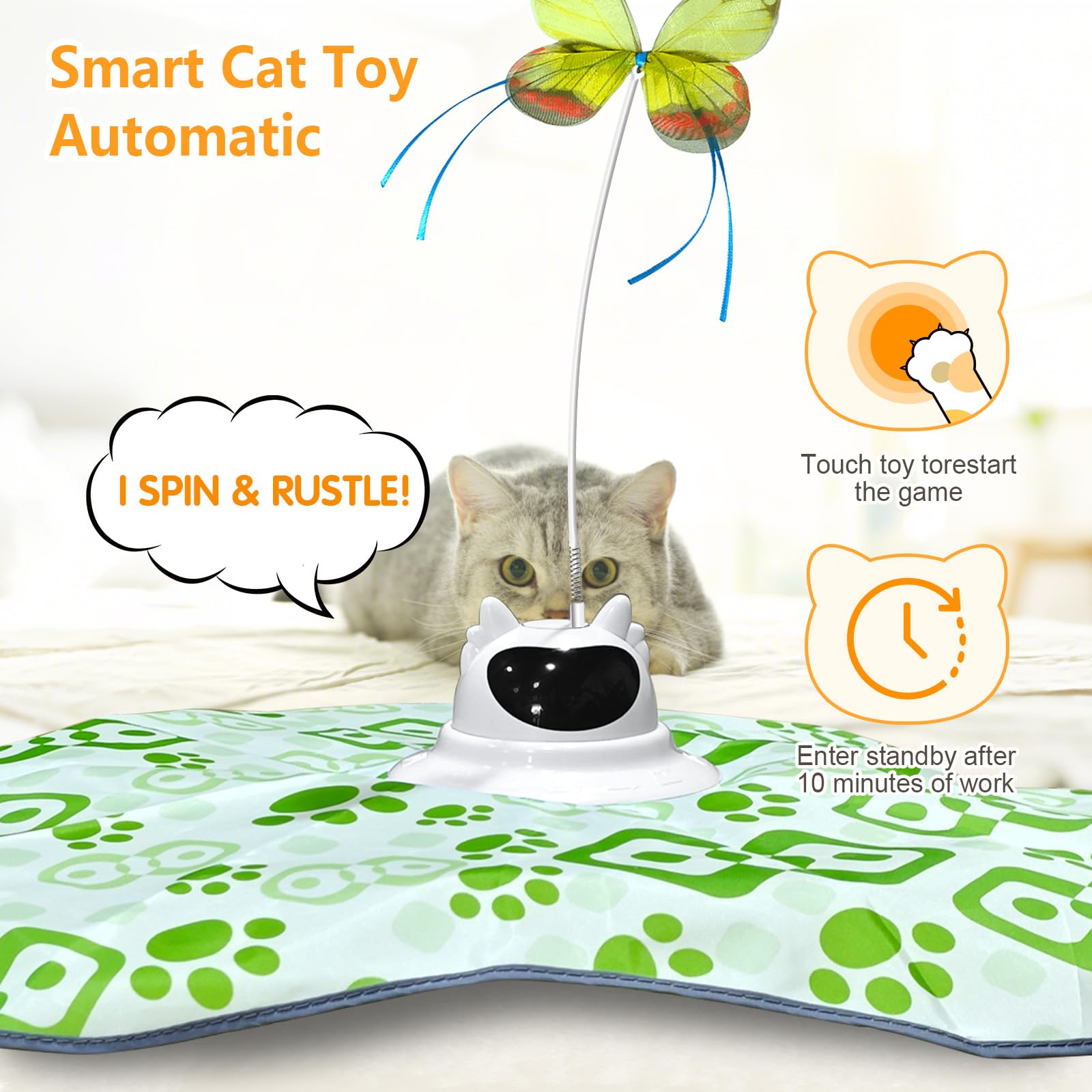 AO LI GEI USB rechargeable design avoids frequent battery changes.
