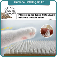 Aocoray cat deterrent mats coverage area demonstrates large segments protecting furniture and plants