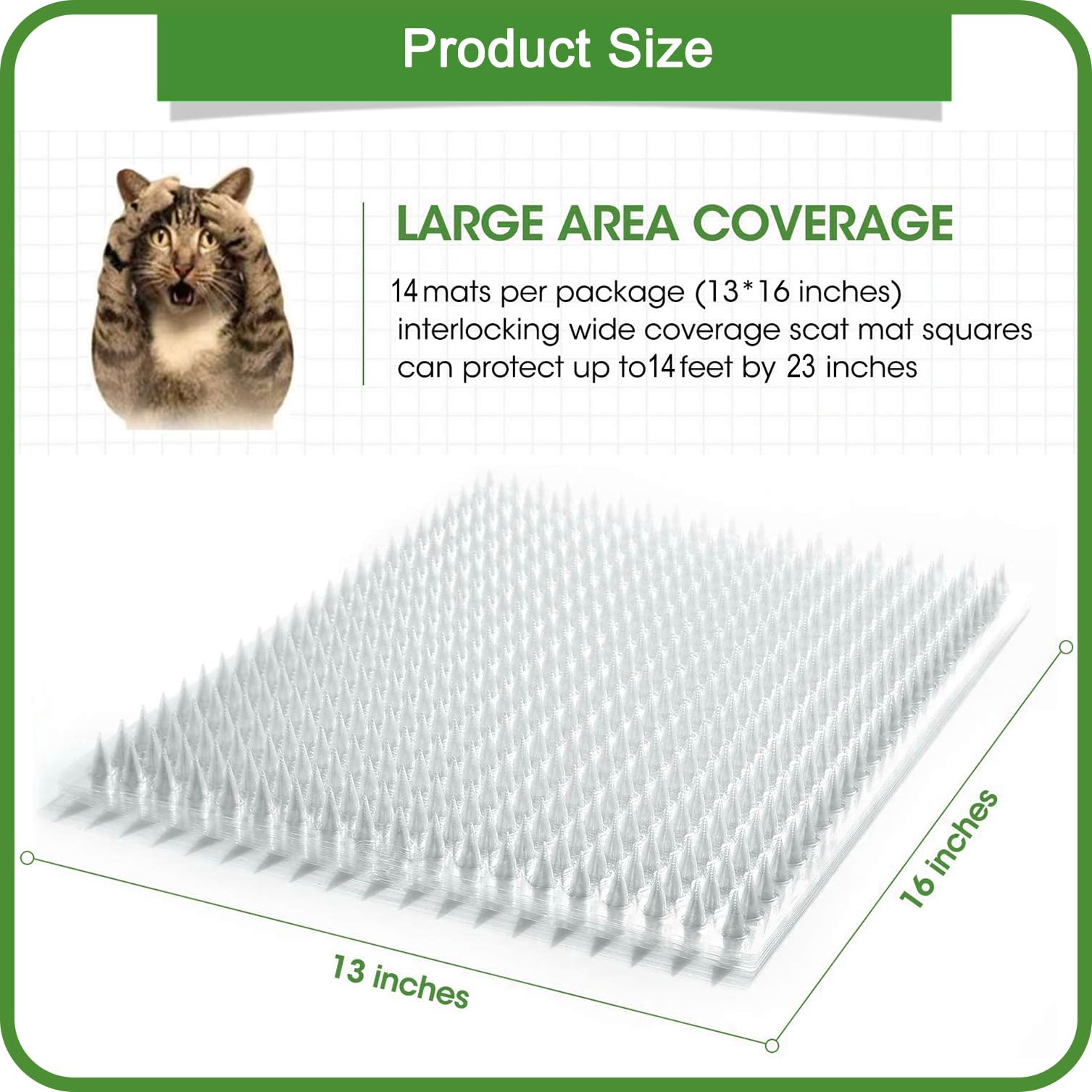 Aocoray deterrent used on furniture and plants to discourage climbing.