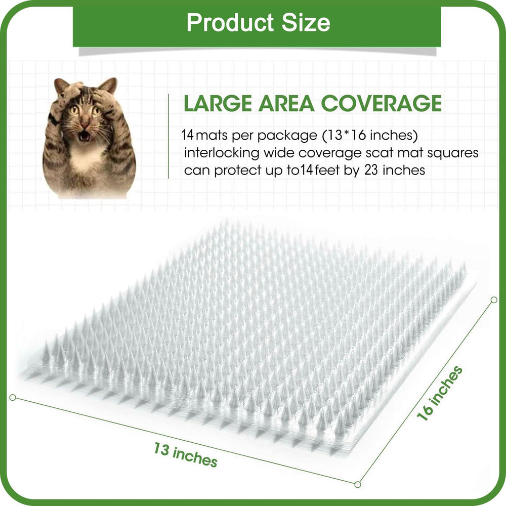 Aocoray deterrent used on furniture and plants to discourage climbing.