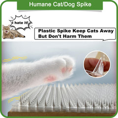 Aocoray cat spike mat with 1 inch spikes deters pets safely.