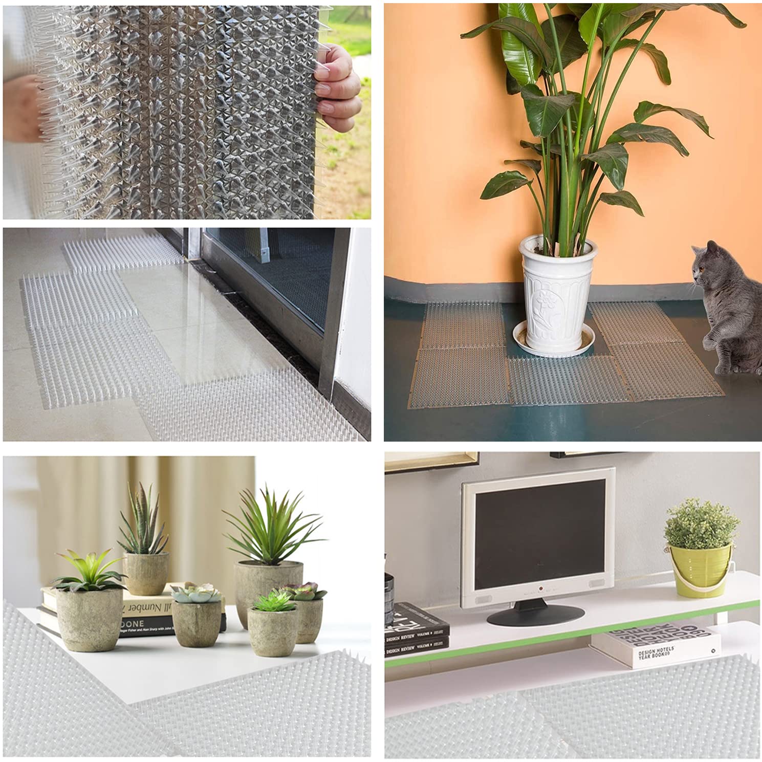 Aocoray scat mat easy cleaning storage showcasing low-maintenance pet barrier