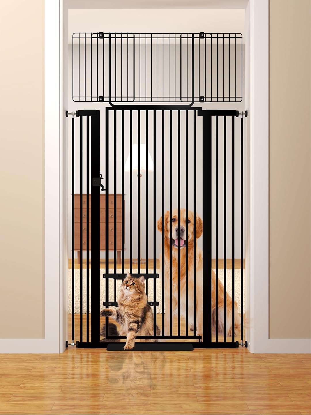 Aodbicy ultra-tight spacing of 1.37 inches prevents gaps and keeps pets inside.