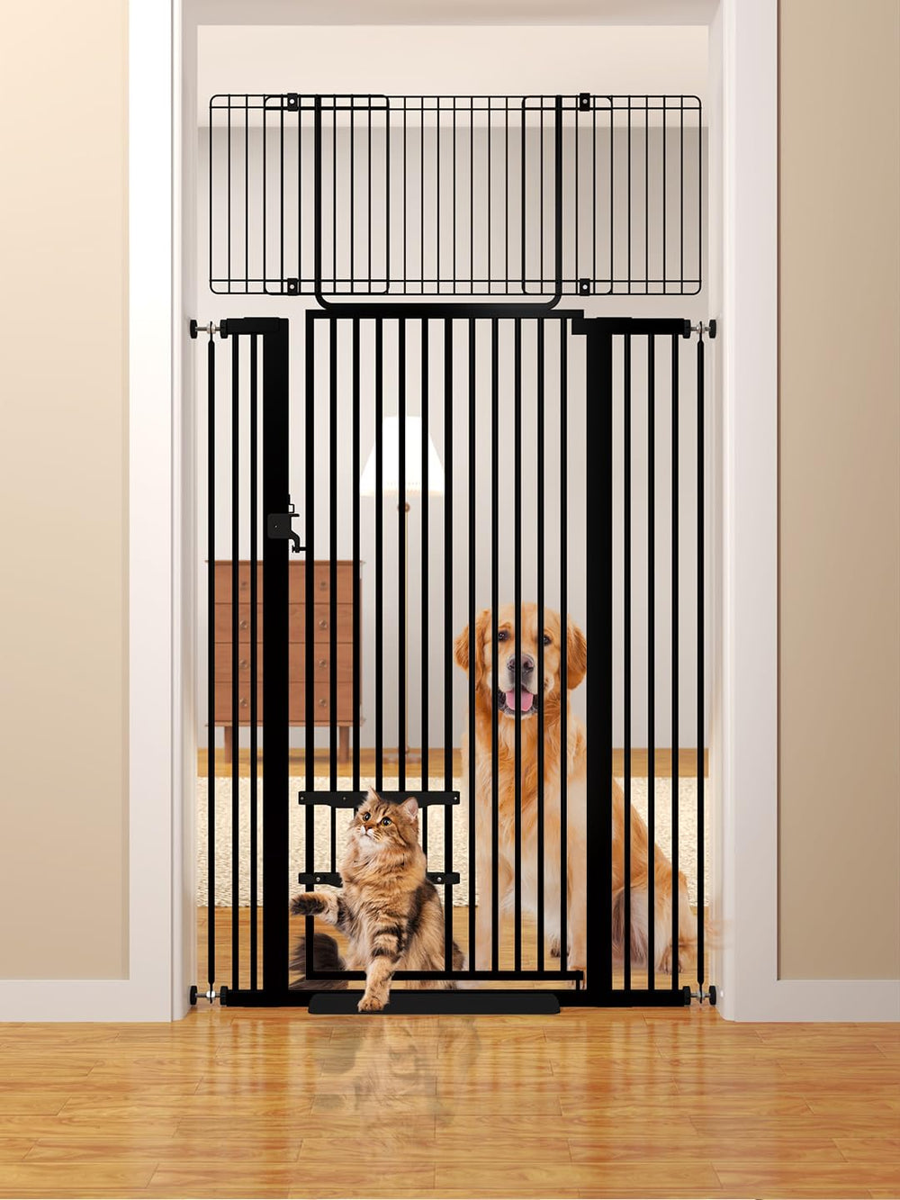 Aodbicy ultra-tight spacing of 1.37 inches prevents gaps and keeps pets inside.