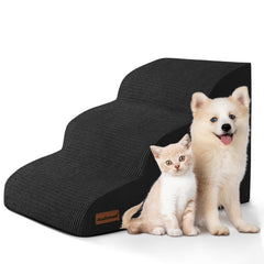 Aodisman dog ramp-stairs for sofa provides secure footing for small dogs