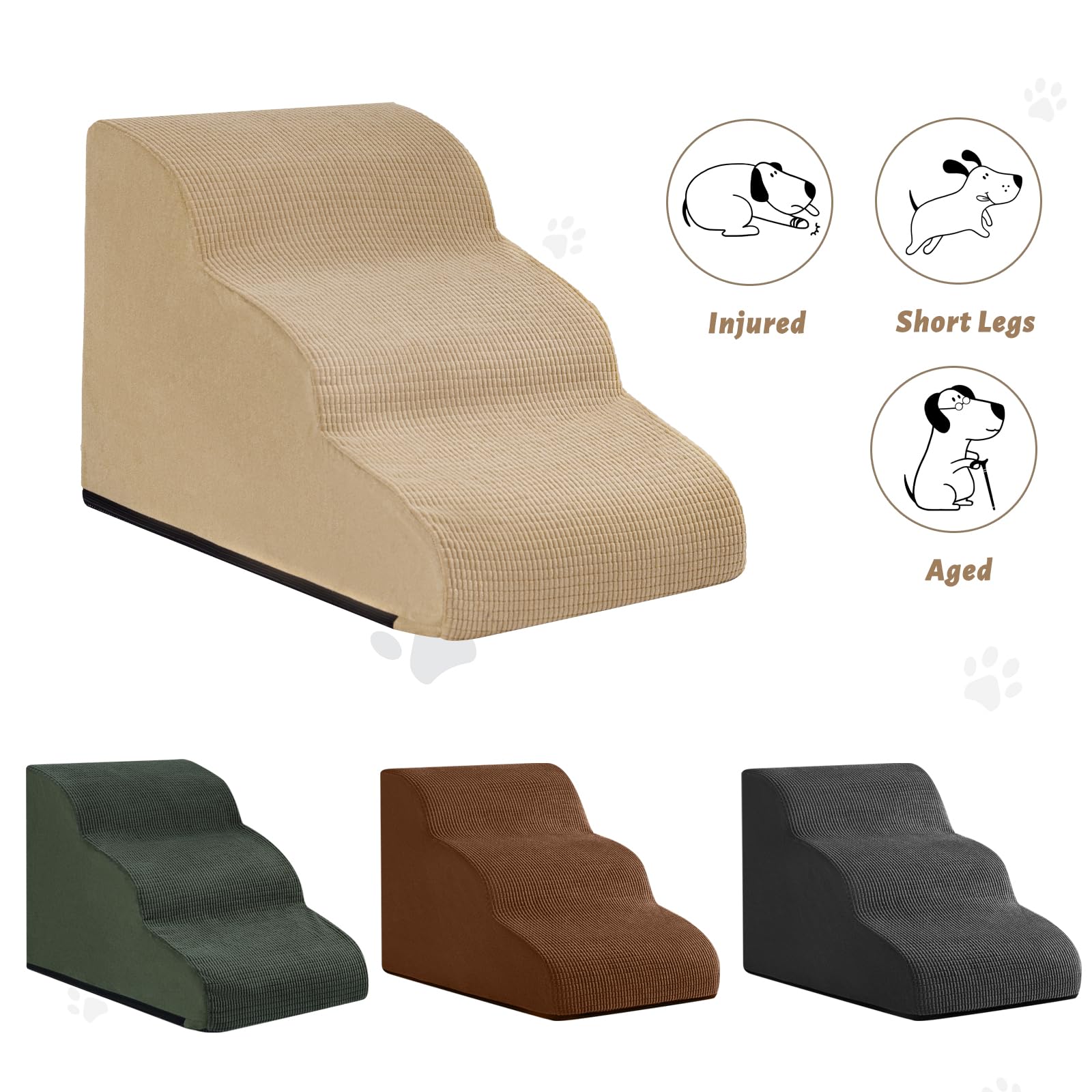 Aodisman khaki fabric detail emphasizes durable, high-traction surface.